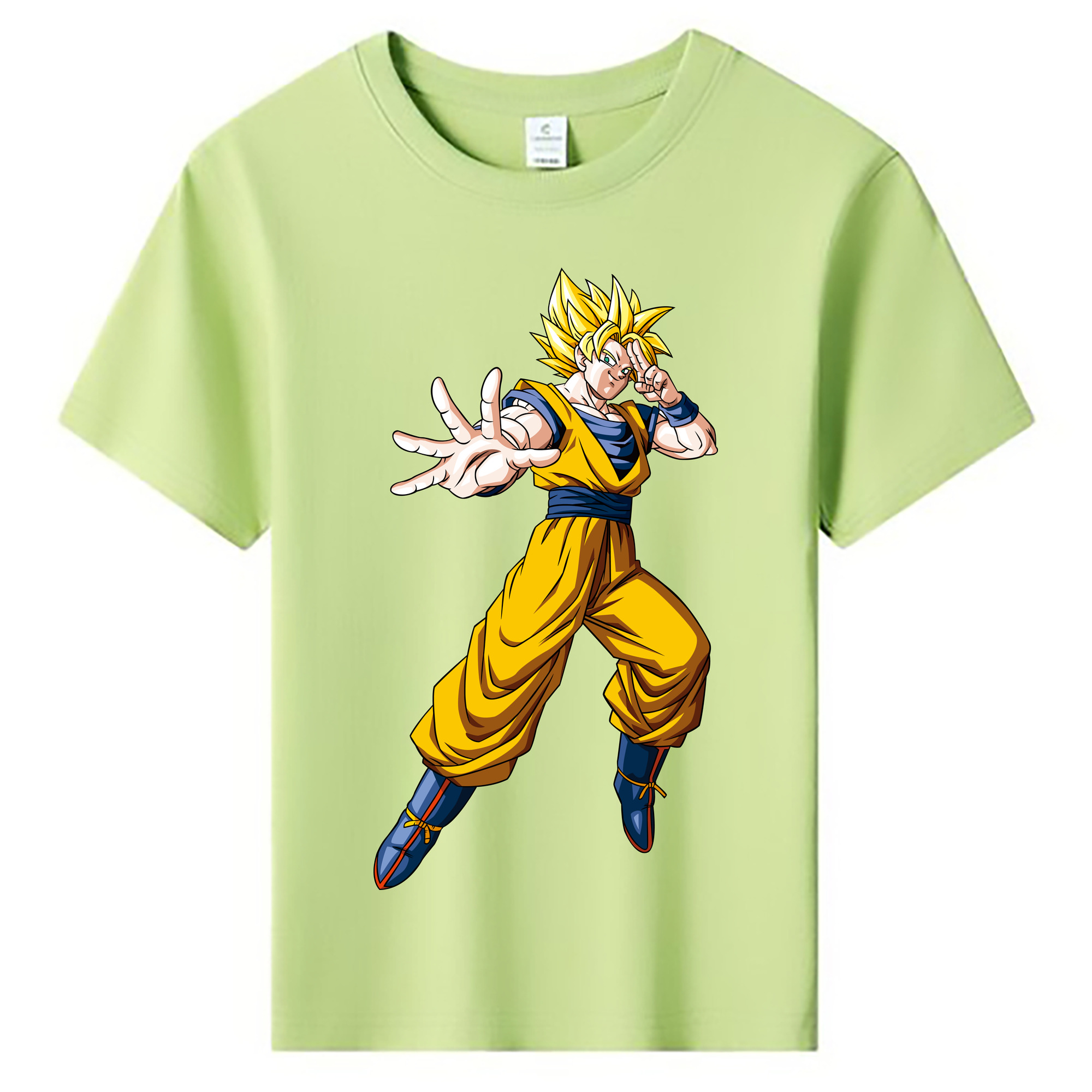 （画像用） ドラゴンボール 孫悟空（そん ごくう）Son Goku カカロット DRAGON BALL Kakarotto 綿100％キッズTシャツ（フロントプリント）